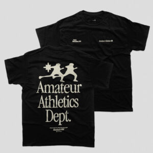 Amateur Athletics Tee Black