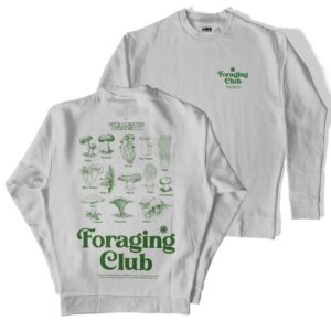 Foraging Club Oversized Sweater Grey